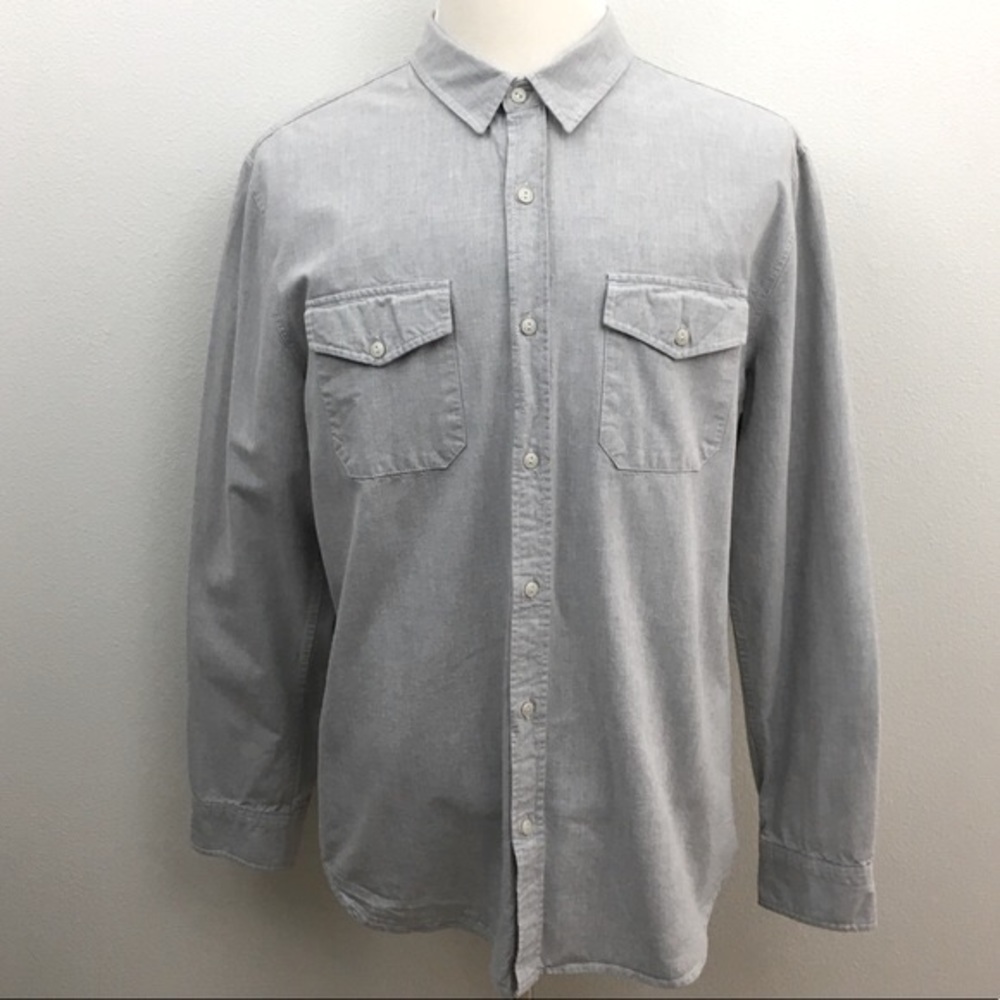 44MM | Light Blue Denim Shirt